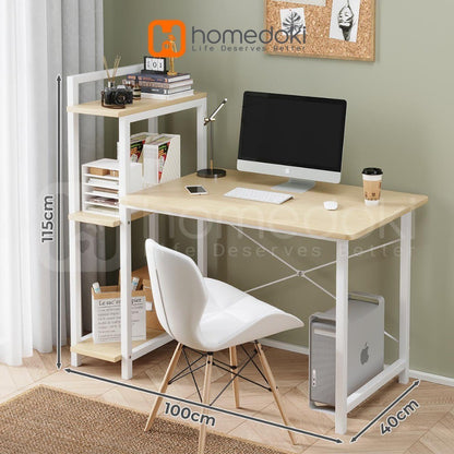 Pekanbaru Homedoki Meja Komputer Minimalis/Meja Belajar/Meja Kerja/ Meja Gaming/Meja Kantor