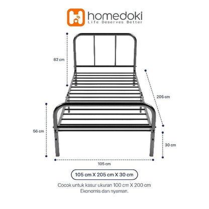 Pekanbaru Homedoki Classicbed Series /Tatakan Divan Besi Bisu Ekonomi / Divan Dipan Yang Tebal Dan Tebal