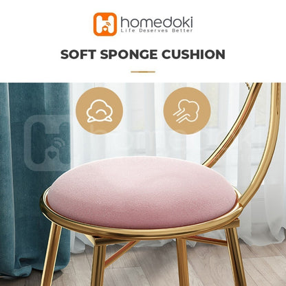 Pekanbaru Homedoki Kursi Rias / Kursi Estetik / Kursi Meja Rias / Kursi Makeup / Kursi Rias Minimalis