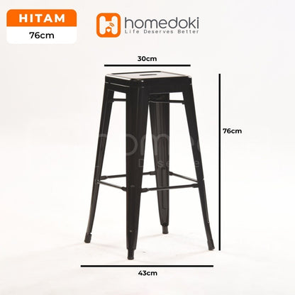 Pekanbaru Homedoki Kursi Besi Cafe/Kursi Besi Bar/Kursi Cafe/Kursi Cafe Industrial/Kursi Besi