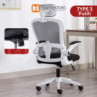 Pekanbaru Homedoki Kursi Kantor / Kursi Gaming / Kursi Putar / Kursi Kantor Hidrolik / Kursi Jaring / Kursi Ergonomis