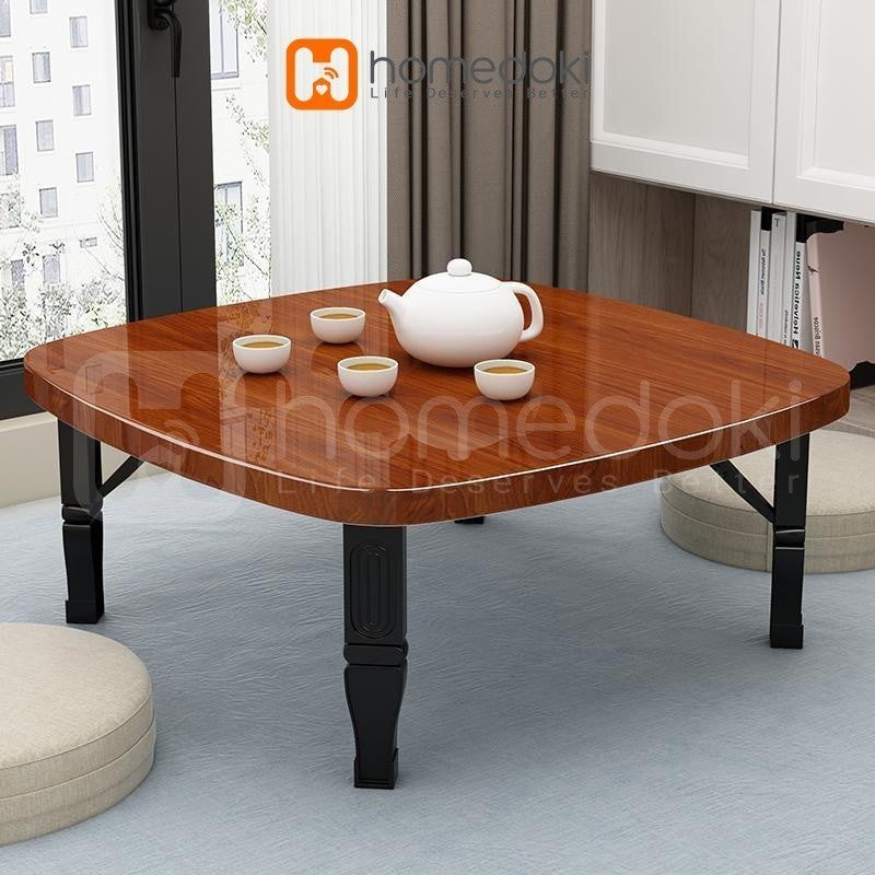 Pekanbaru Homedoki Meja Lesehan Lipat/Meja Lesehan/Meja Lipat/Meja Lesehan Aesthetic/Meja Makan Lipat/Meja Makan
