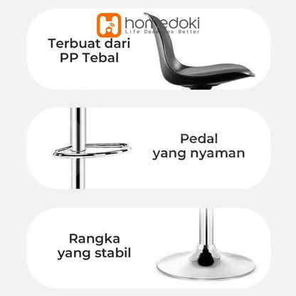Pekanbaru Homedoki Kursi Bar/Kursi Salon/Kursi Cafe/Kursi Hidrolik/Kursi Kantor/Kursi Kantor