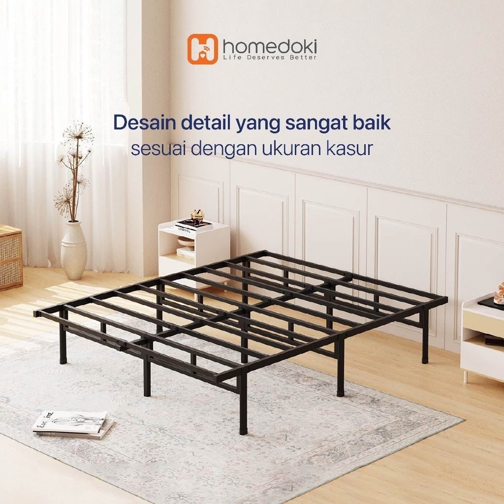 Pekanbaru Homedoki Basiclitebed  Series/ Tatakan Divan Tempat Tidur / Yelena Ranjang Tidur / Dipan Tempat Tidur
