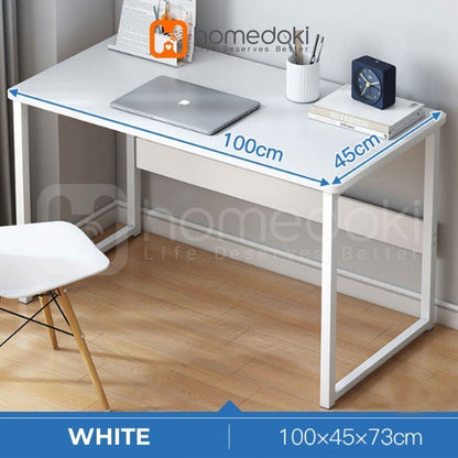 Pekanbaru Homedoki Meja Belajar Minimalis/  Meja Gaming / Meja Komputer / Meja Kantor / Meja Rias Panjang / Meja Kamar Tidur Sederhana