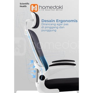 Pekanbaru Homedoki Kursi Kantor / Kursi Gaming / Kursi Putar / Kursi Kantor Hidrolik / Kursi Jaring / Kursi Ergonomis