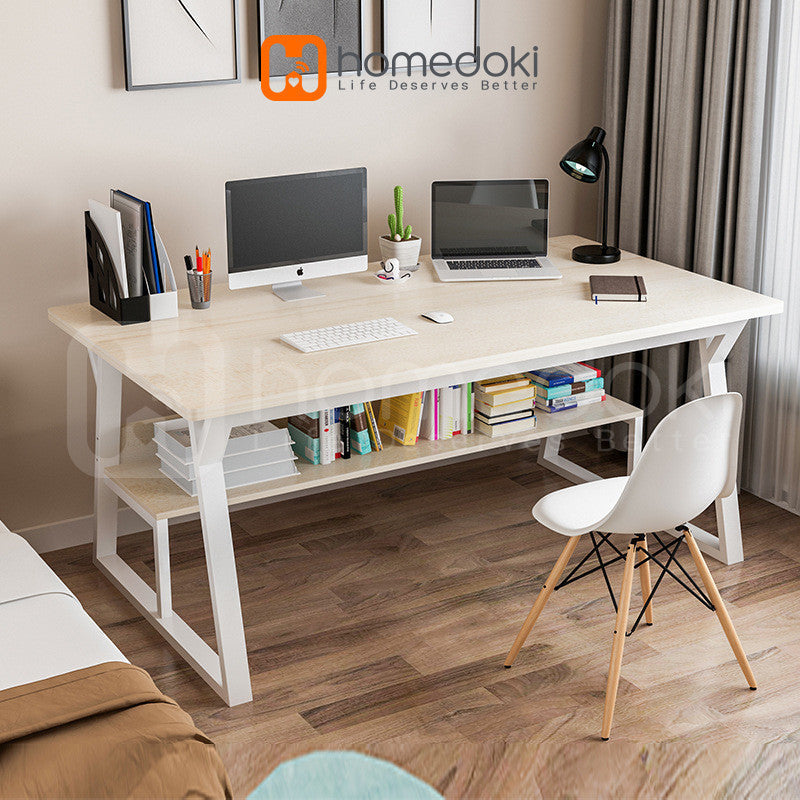 Pekanbaru Homedoki Meja Belajar / Meja Komputer / Meja Kerja / Meja Belajar Minimalis Kayu / Meja Kerja Murah / Meja Belajar Anak