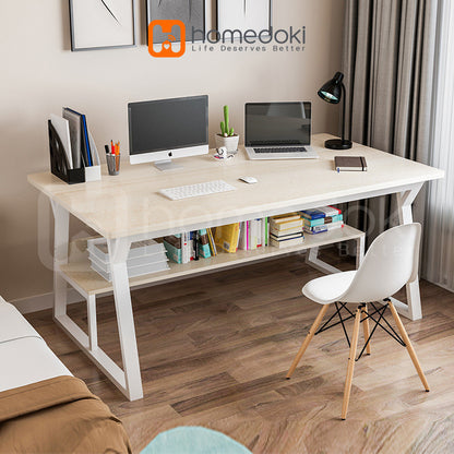 Pekanbaru Homedoki Meja Belajar / Meja Komputer / Meja Kerja / Meja Belajar Minimalis Kayu / Meja Kerja Murah / Meja Belajar Anak