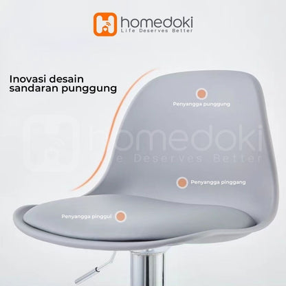 Pekanbaru Homedoki Kursi Bar/Kursi Salon/Kursi Cafe/Kursi Hidrolik/Kursi Kantor/Kursi Kantor