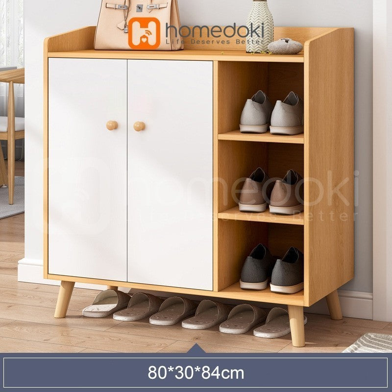 Pekanbaru Homedoki Lemari Dapur Minimalis / Kabinet Dapur / Rak Serbaguna / Lemari Piring / Lemari Multifungsi