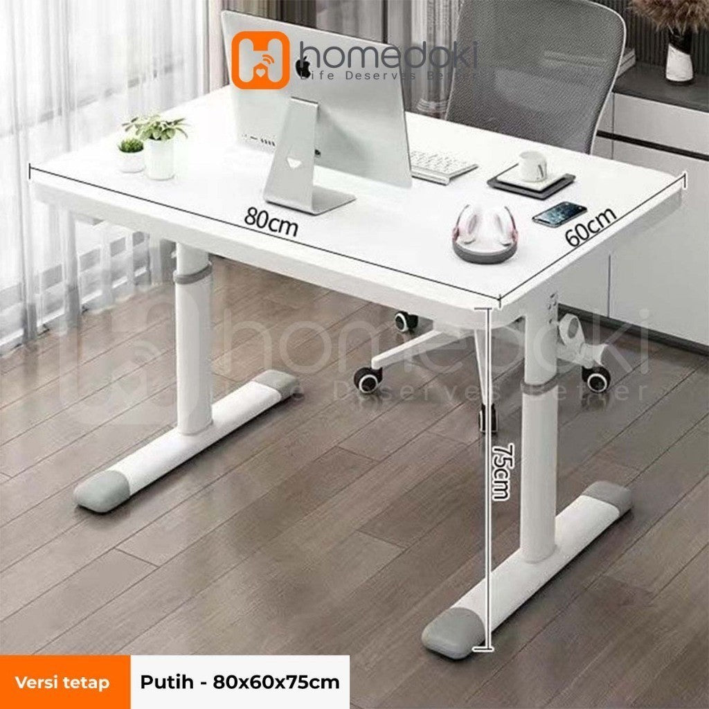 Pekanbaru Homedoki Meja Komputer Minimalis/Meja Belajar/Meja Gaming/Meja Komputer/Meja Laptop