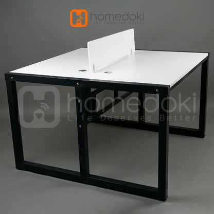 Pekanbaru Homedoki Meja /Meja Kantor / Computer Desk /Meja Kantor / Meja Kayu Minimalis / Meja Kerja