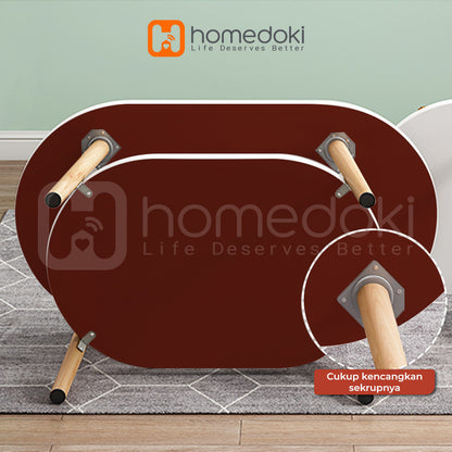 Pekanbaru Homedoki Meja Tamu / Coffee Table / Meja Kopi / Meja Coffee Minimalis / Meja Tamu Minimalis Modern / Meja Minimalis