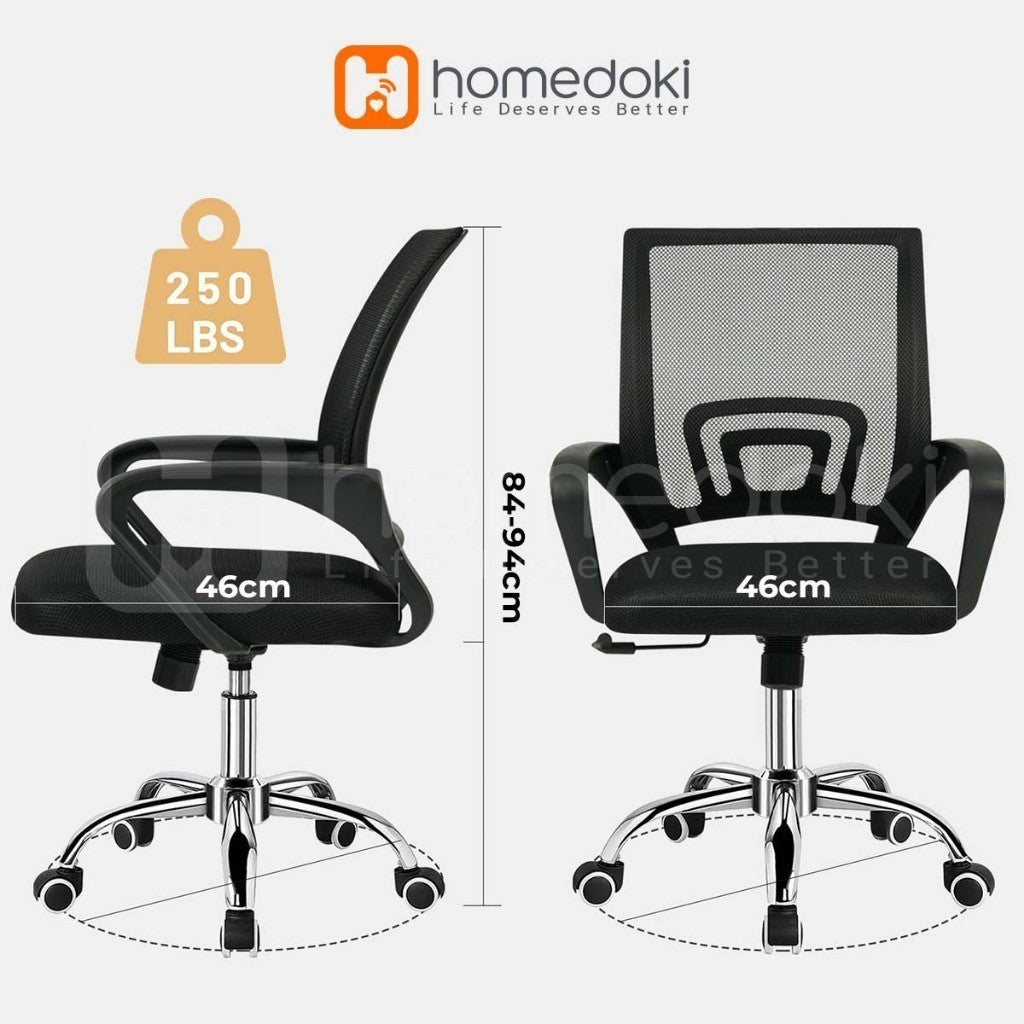 Pekanbaru Homedoki Kursi Kantor / Kursi Gaming / Kursi Putar / Kursi Kerja / Kursi Jaring