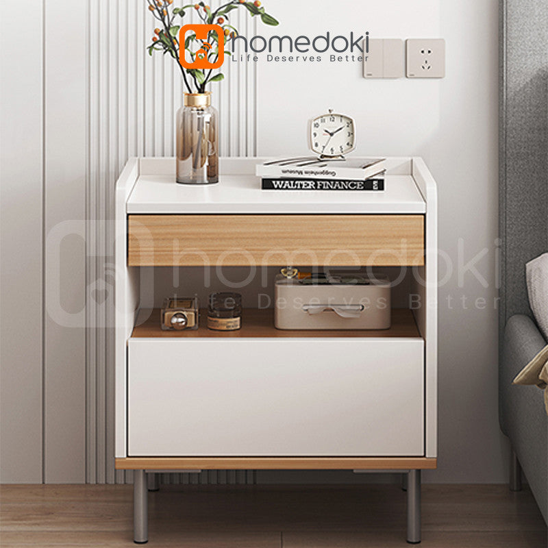 Pekanbaru Homedoki Meja Nakas/Meja Nakas Kecil/Meja Sudut/Nakas Minimalis/Meja Samping Tempat Tidur