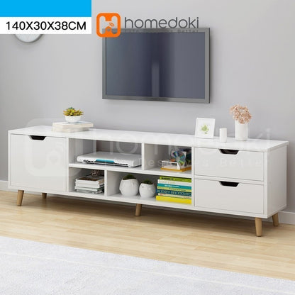 Pekanbaru Homedoki  Meja Tv Kayu Tv Serbaguna Minimalis Jumbo Meja Tv Minimalis Tv Meja Tv Rak Tv Minimalis Bufet Tv Minimalis Kayu Modern Murah