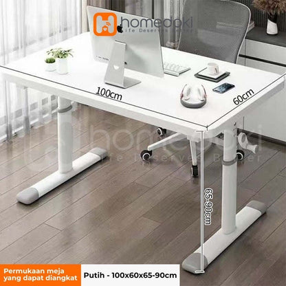 Pekanbaru Homedoki Meja Komputer Minimalis/Meja Belajar/Meja Gaming/Meja Komputer/Meja Laptop