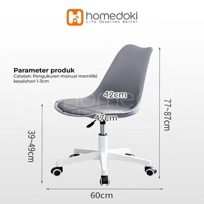 Pekanbaru Homedoki Kursi Kantor / Kursi Kerja / Kursi Hidrolik / Kursi Belajar /Kursi Ergonomis / Kursi Gaming