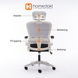 Pekanbaru Homedoki Kursi Kantor / Kursi Gaming / Kursi Putar / Kursi Kantor Hidrolik / Kursi Jaring / Kursi Ergonomis