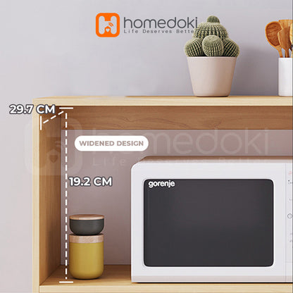 Pekanbaru Homedoki Bufet Rak Dapur Rak Multifungsi / Bufet Minimalis / Lemari Multifungsi/Kitchen Cabinet / Lemari Dapur Serbaguna