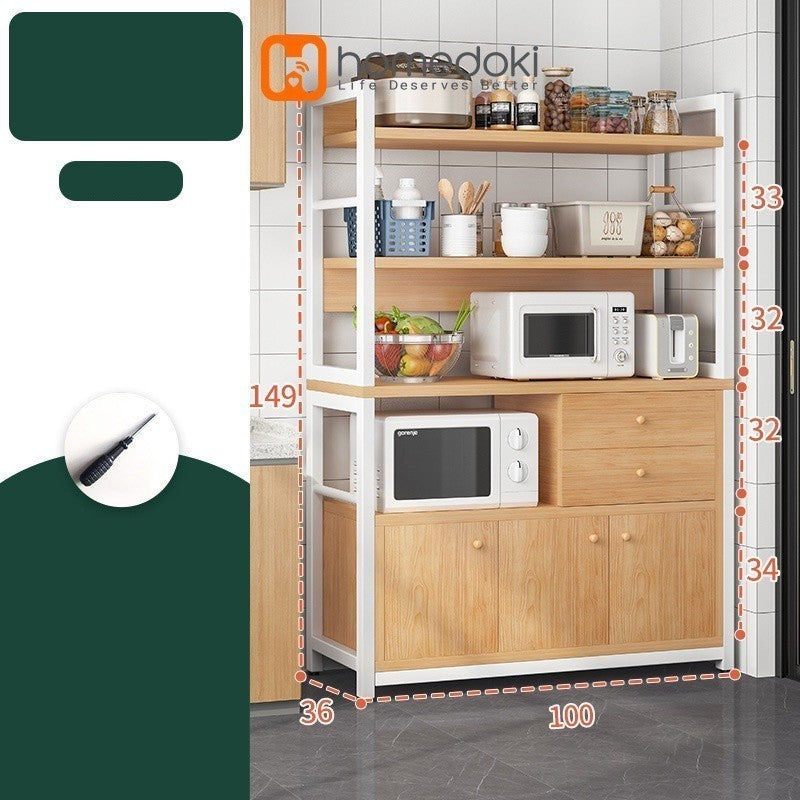 Pekanbaru Homedoki Rak/ Penyimpanan Rak / Dapur Microwave Kamar Rak /Microwave Rak