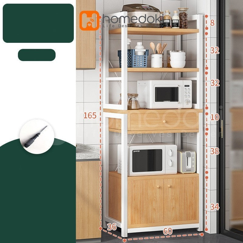 Pekanbaru Homedoki Rak/ Penyimpanan Rak / Dapur Microwave Kamar Rak /Microwave Rak