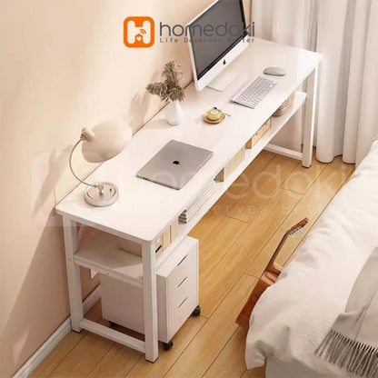 Pekanbaru Homedoki Meja Belajar 120Cm / Meja Kantor / Meja Komputer / Meja Kerja / Meja Kamar / Meja Rias / Meja Makan Minimalis / Meja Kamar Tidur