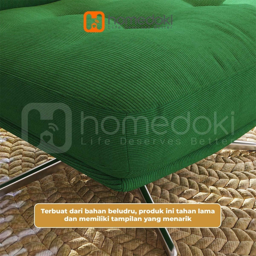 Pekanbaru Homedoki Sofa Malas/Sofa Ruang Tamu/Sofa Aesthetic/Sofa Minimalis/Sofa Single