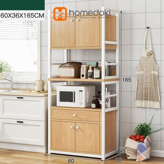 Pekanbaru Homedoki Rak/ Penyimpanan Rak / Dapur Microwave Kamar Rak /Microwave Rak