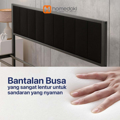 Pekanbaru Homedoki Solace Series / Dipan Tempat Tidur/ Divan Kasur/ Divan Minimalis Dengan Sandaran Kepala