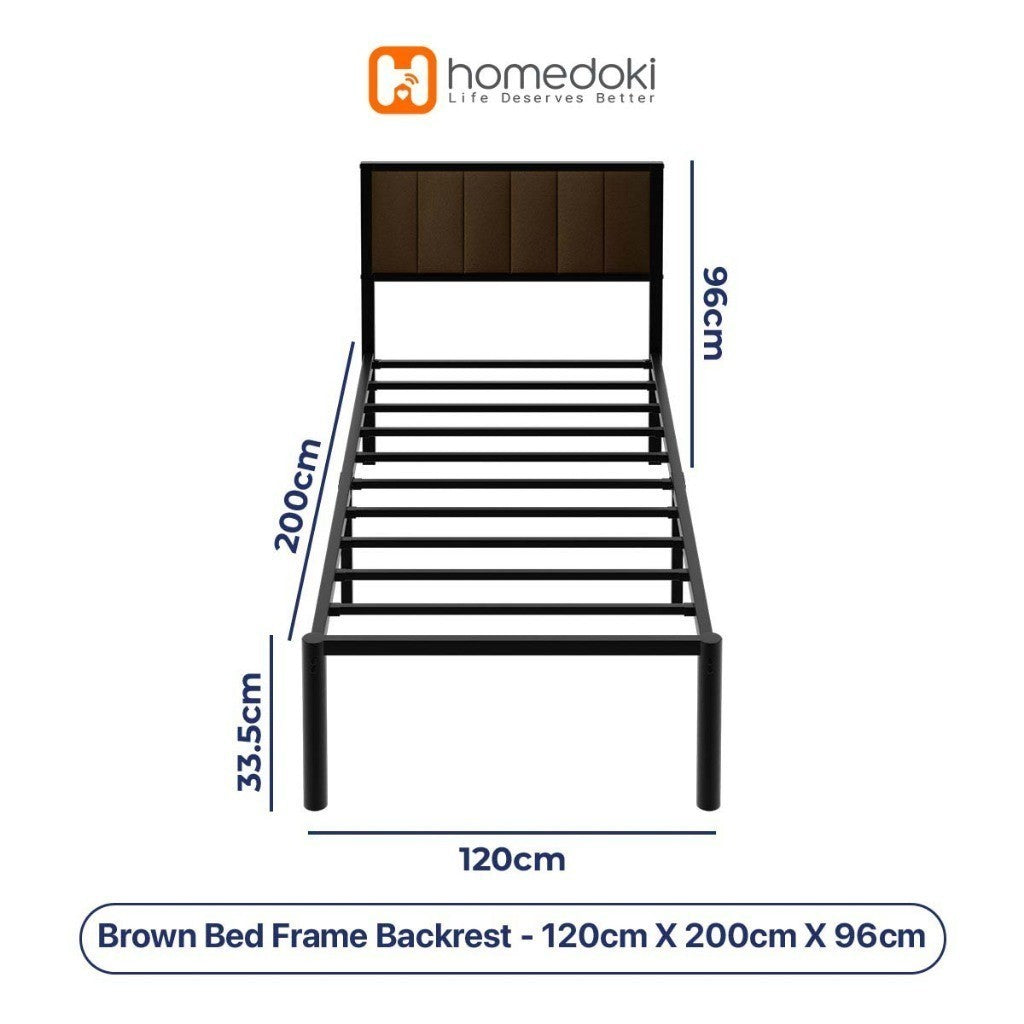 Pekanbaru Homedoki Solace Series / Dipan Tempat Tidur/ Divan Kasur/ Divan Minimalis Dengan Sandaran Kepala