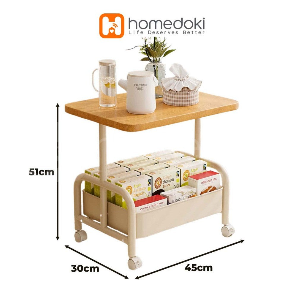 Pekanbaru Homedoki Rak Susun Serbaguna/Rak Dapur/Rak Dapur Serbaguna/Rak Troli/Rak Troli Susun Roda