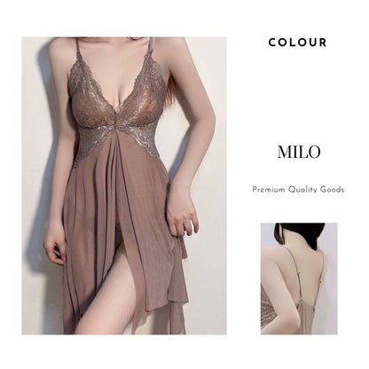 Pekanbaru Lingerie Dress Set D-02 Model Suspender