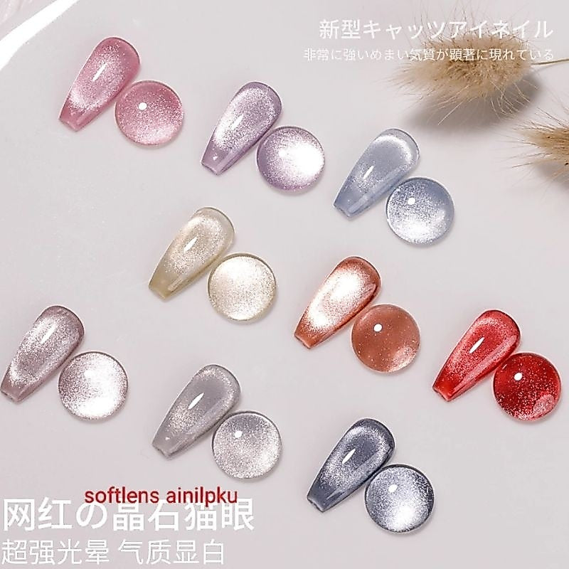 Pekanbaru Kuteks Universal Cat Eyes 15Mlgel *Dicure Menggunakan Uv Lamp