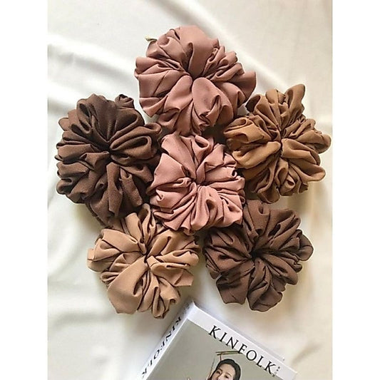 Pekanbaru Scrunci, Cemol Rambut , Ikat Rambut Scrunchie Hijab, Cempol Jilbab, Volume