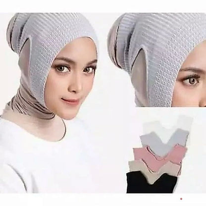 Pekanbaru Ciput Anti Budeg Rajut Dalaman Kerudung Murah
