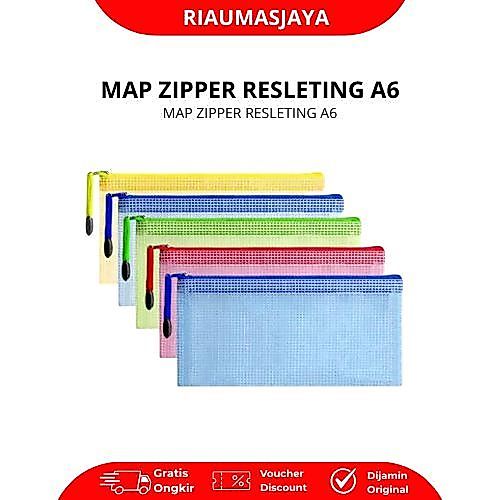 Pekanbaru Map Zipeer / Dokumen Plastik Tebal/Dompet Serbaguna