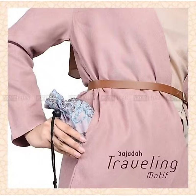 Pekanbaru Sajadah Travel Sejadah Traveling Pouch Souvenir Haji Umroh Sajadah Jumbo