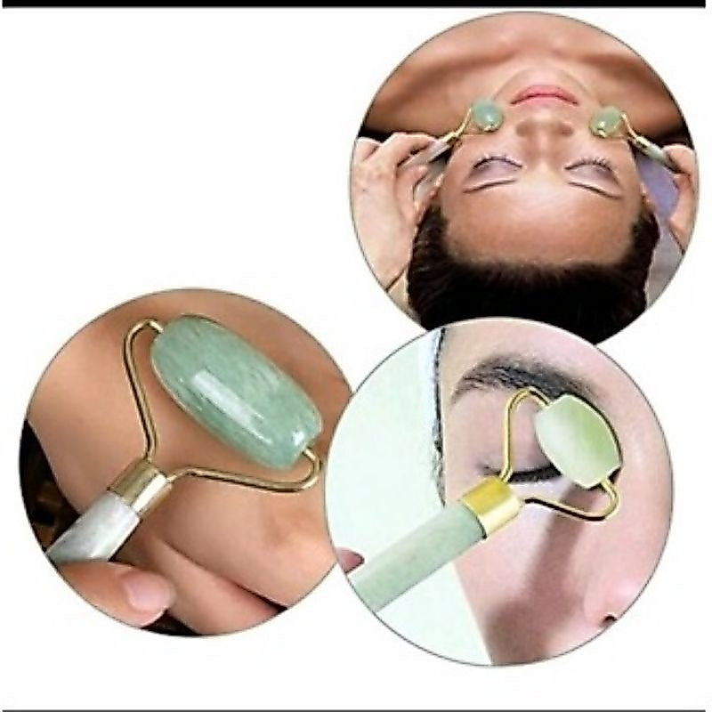 Pekanbaru Jade Roller / Alat Pemijat Wajah / Jade Roll / Alat Massage / Pijat Wajah / Alat Terapi