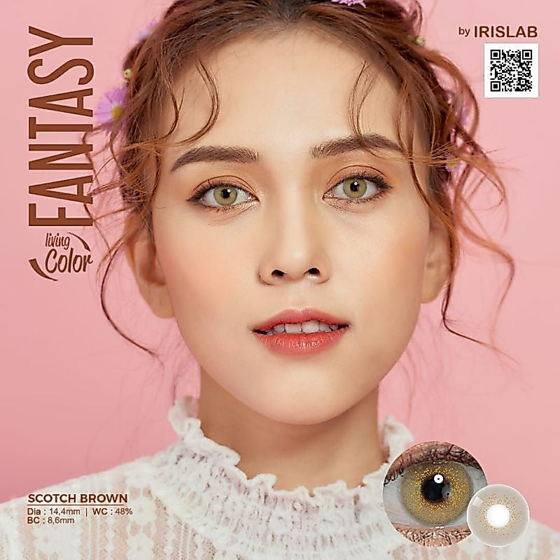 Pekanbaru Softlens Living Color Fantasy 14.4 Mm By Irish Lab