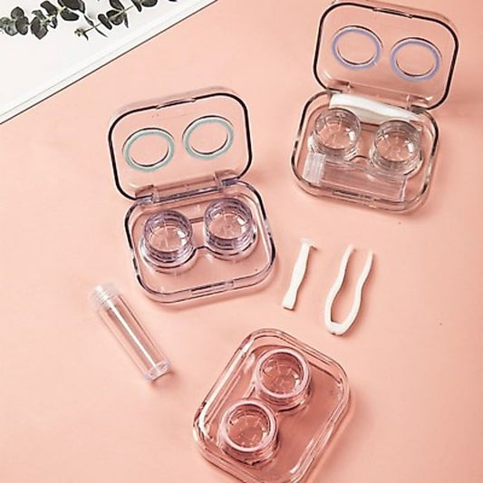 Pekanbaru Travelkit Softlens Lengkap Kotak Softlens Transparan Premium