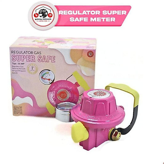 Pekanbaru Regulator Super Safe Ss-88P / Regulator Gas Supersafe Tekanan Rendah Ss 88P