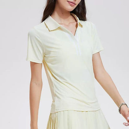 Pekanbaru Mona Top Atasan Olahraga Wanita Polo Shirt | Tennis Padel Golf Sport Top