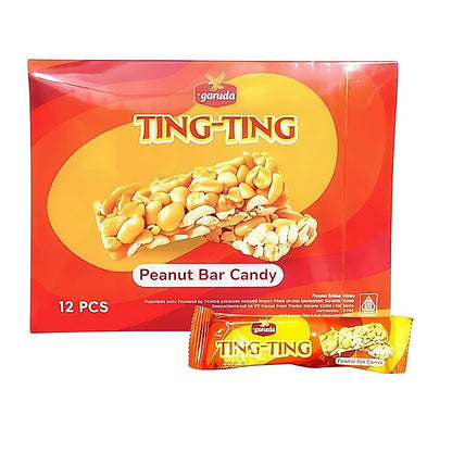 Permen Kacang Garuda Ting-Ting / Peanut Bar Candy / Permen Enting - Manis, Hangat, Tradisional, COD