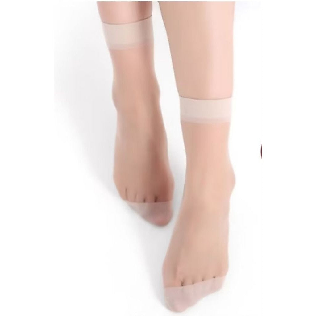 Pekanbaru Kaos Kaki Pendek Sock Motif Transparan Wanita Kaus Kaki