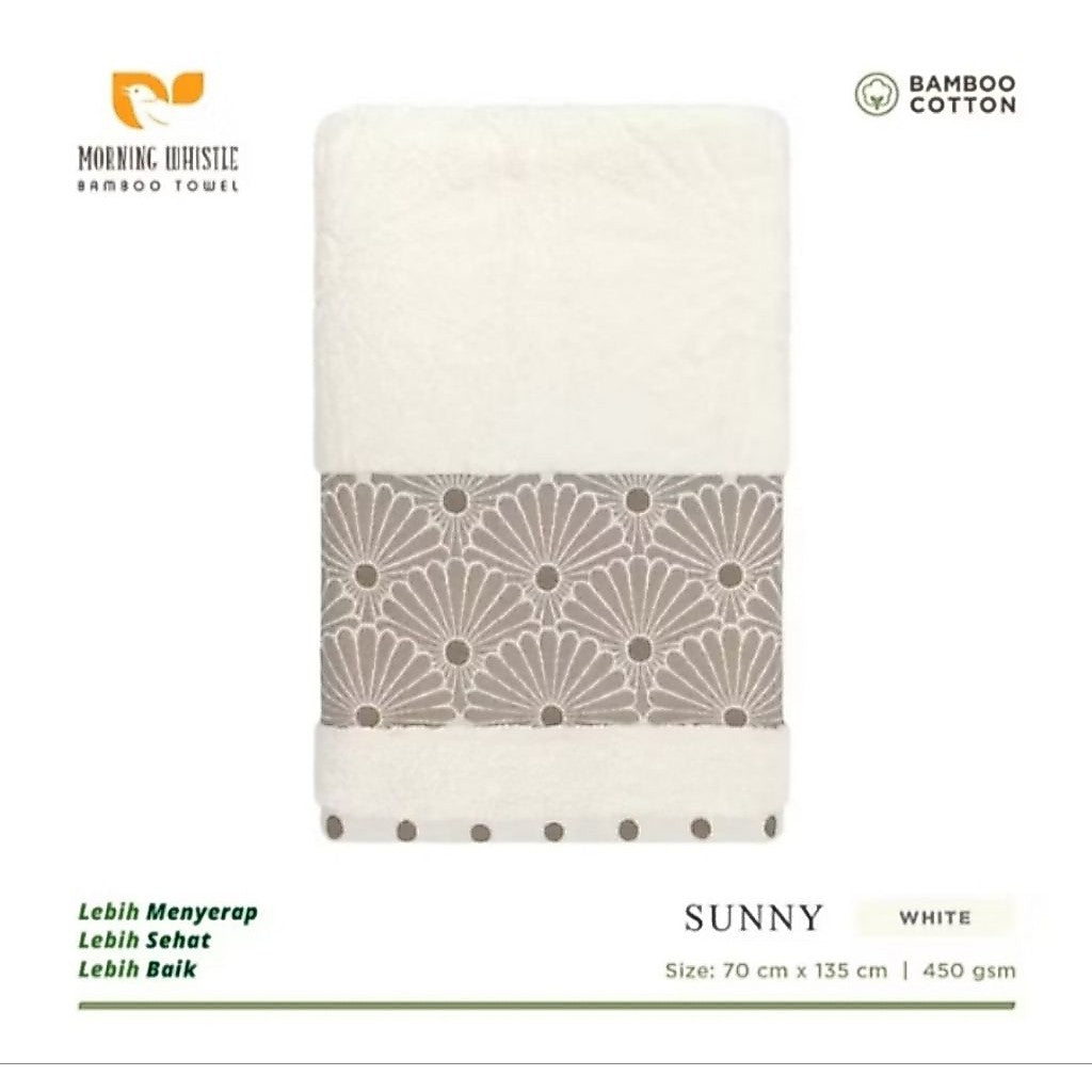 Pekanbaru Morning Whistle By Terry Palmer Bamboo Sunny / Handuk Mandi 70 X 135 Cm