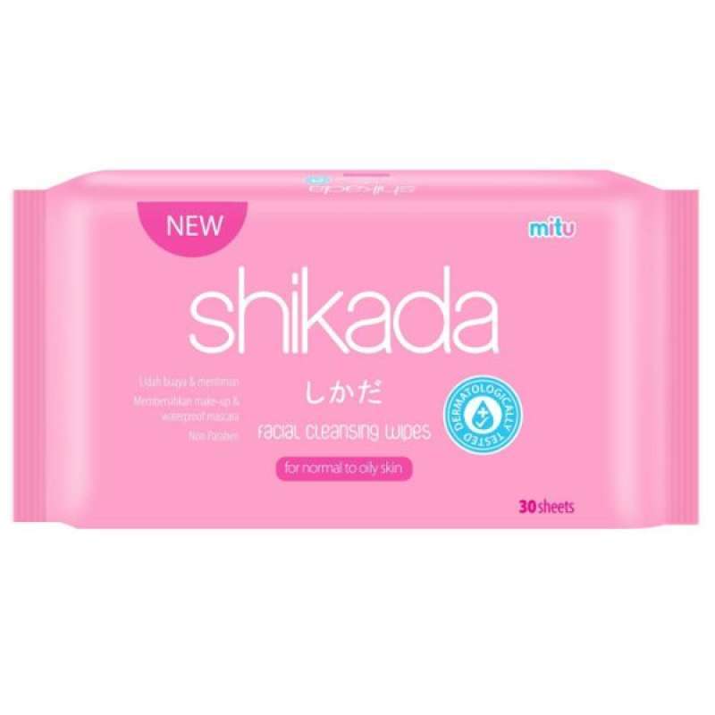 Pekanbaru Shikada Facial Cleansing Wipes 30' S
