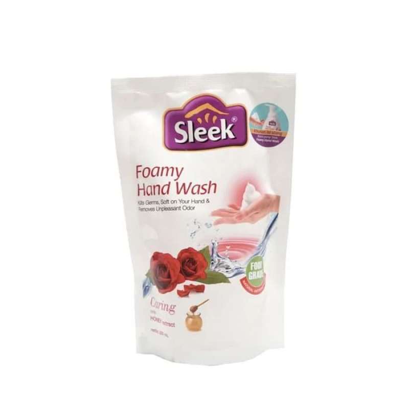Pekanbaru Sleek Foamy Hand Wash Caring 250Ml Pch