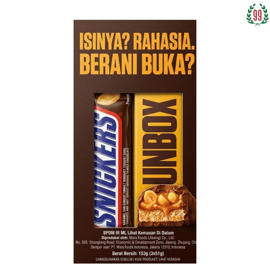 Pekanbaru Snickers Festive Pack 51Gr