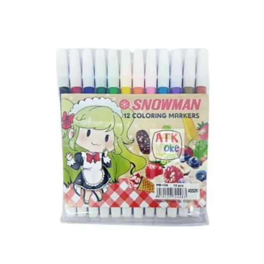 Pekanbaru Lj Snowman Col Marker Pw12A